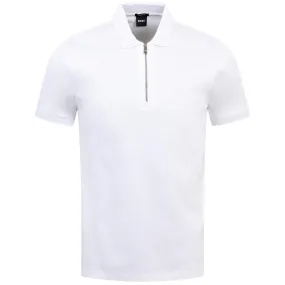 Polston 11 Slim Fit Cotton Polo White - SU24