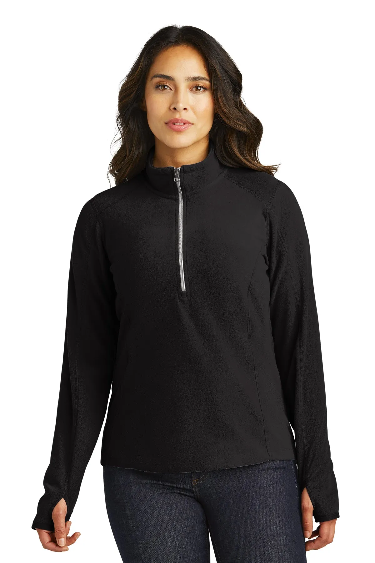 Port Authority L224 Ladies Microfleece 1/2-Zip Pullover