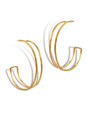 Ravello Hoop Post Earrings