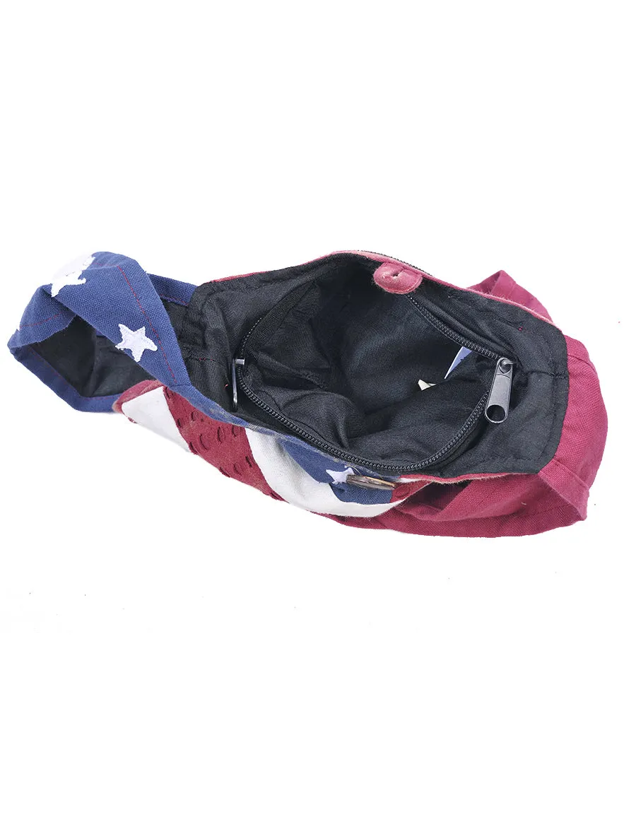 Red, White and Blue Americana PP Bag