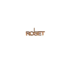 Roset Gold Label Signature Earring - 14K Gold