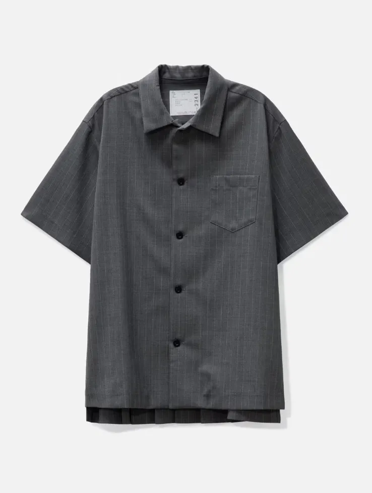 sacai  |Street Style Short Sleeves Designers Shirts