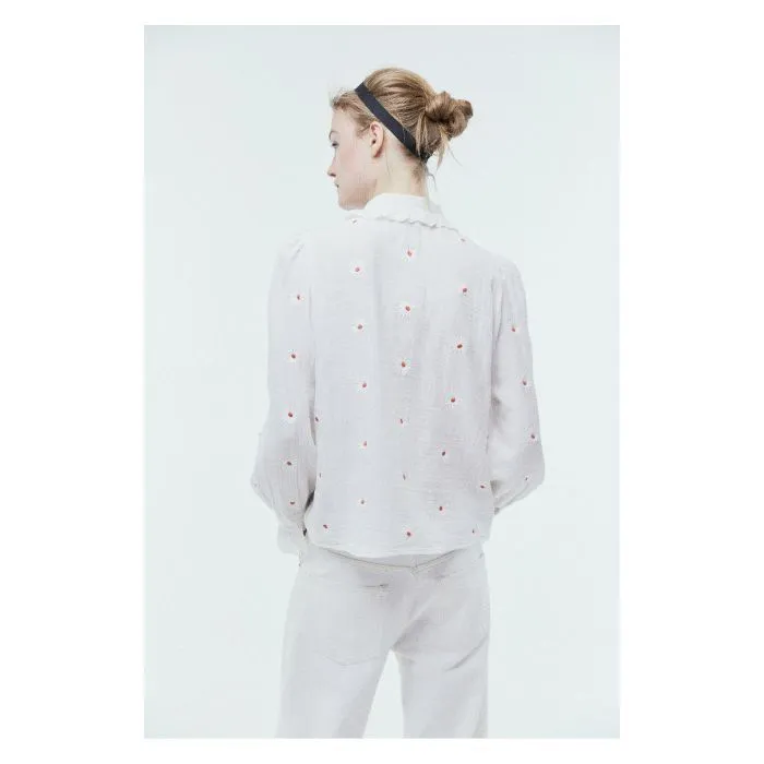 Sfera  |Flower Patterns Casual Style Long Sleeves Cotton