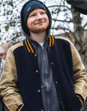 Shape Of You Ed Sheeran Varsity Jacket | Ujackets.com - 45% OFF