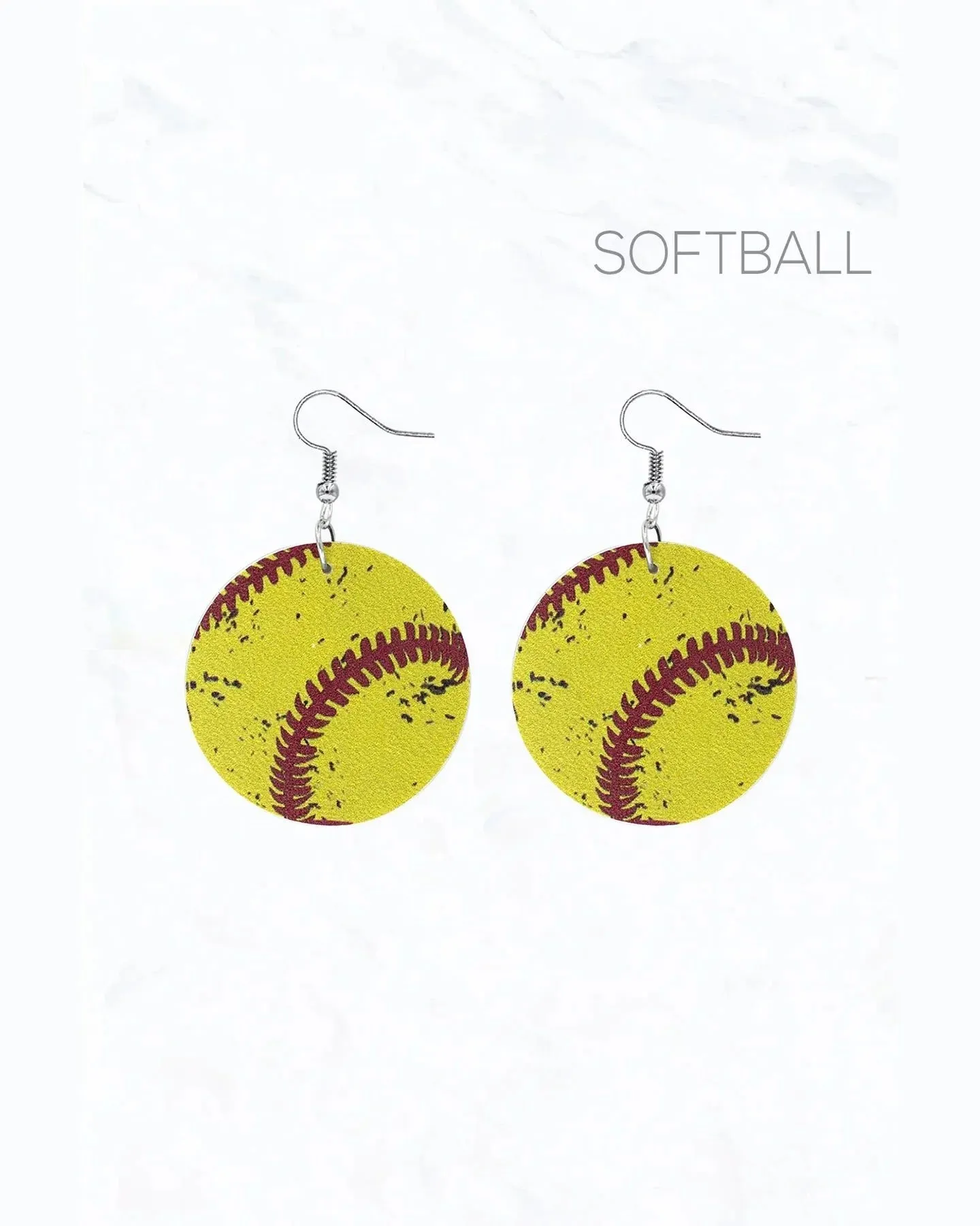 Softball Earrings