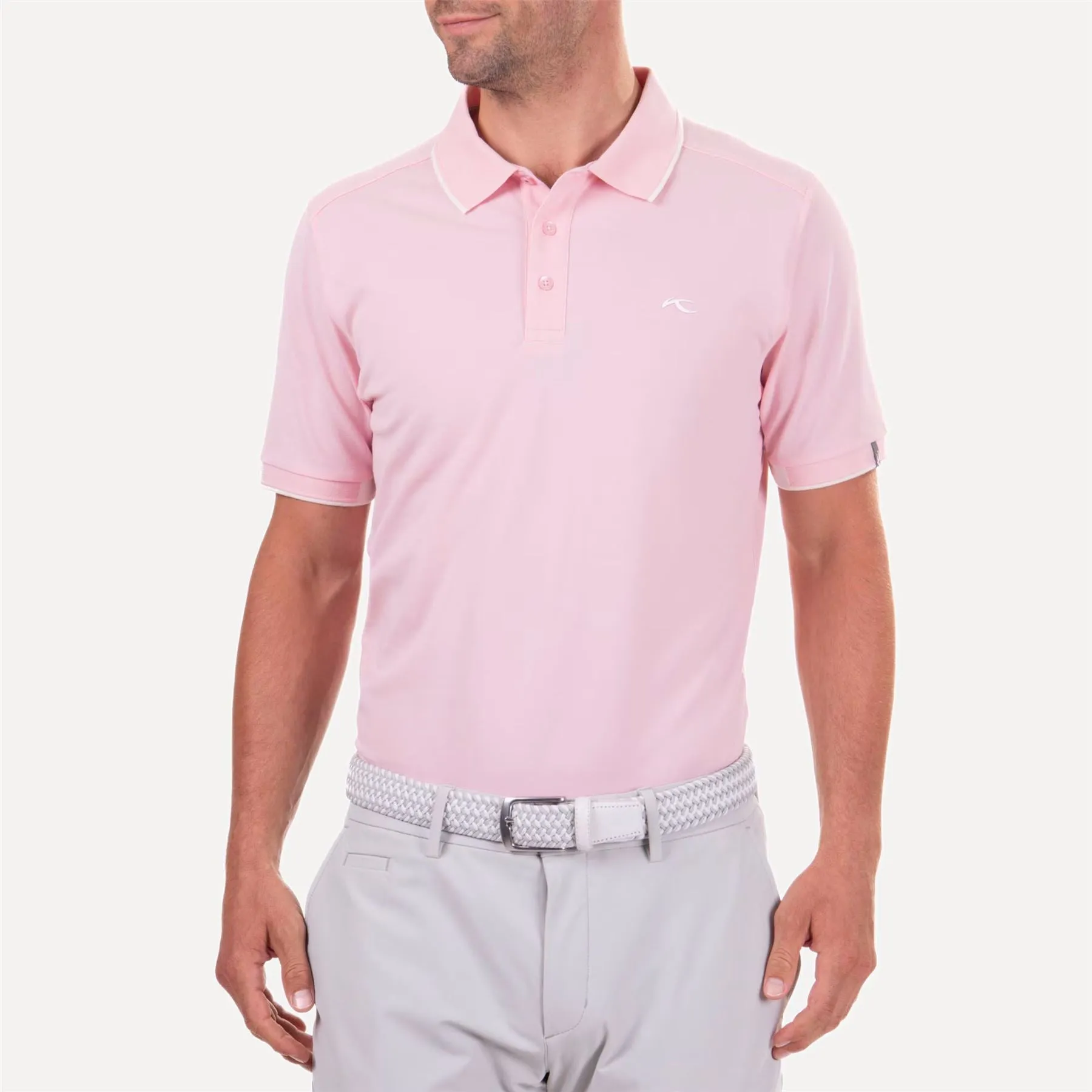 Stan Tour Logo Polo Pink Salt - SS24