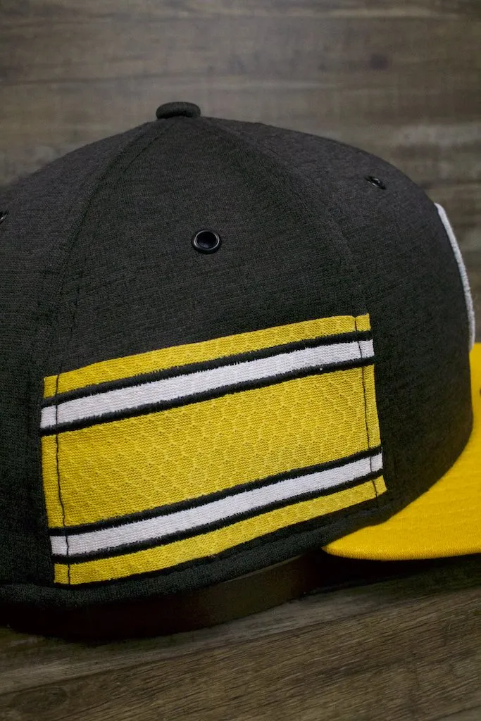 Steelers On Field Fitted Cap | Pittsburgh Steelers 2018 On-Field 59Fifty Fitted Cap