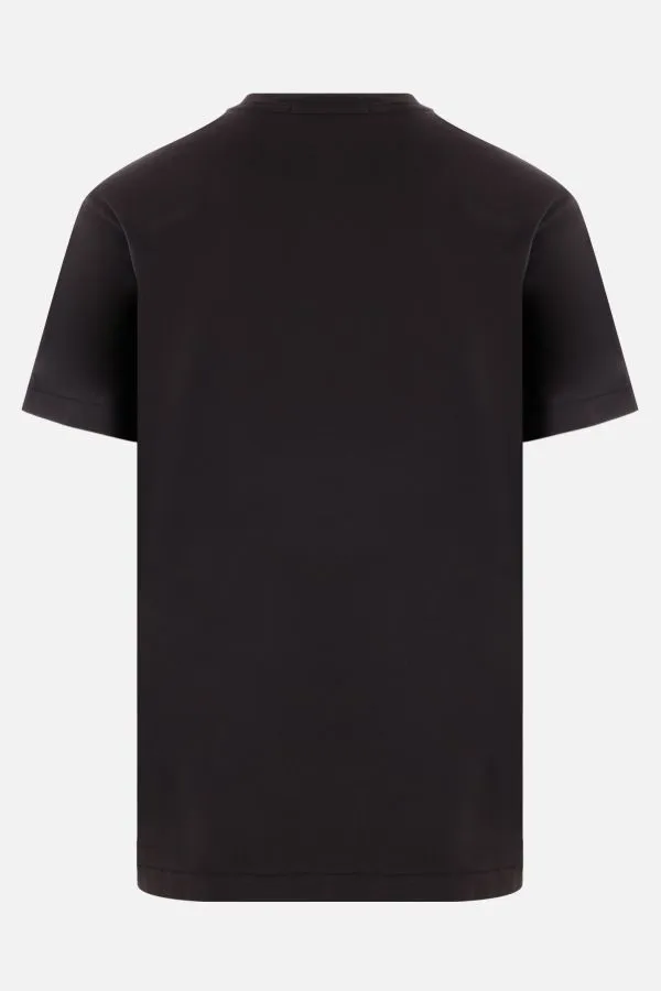 STONE ISLAND  |Street Style U-Neck Cotton Short Sleeves Logo T-Shirts