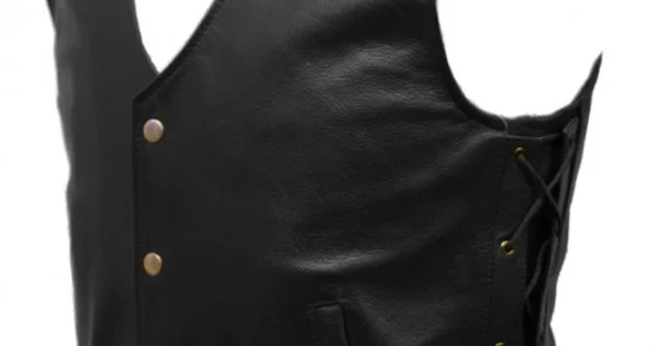 Stylish Leather Waistcoat