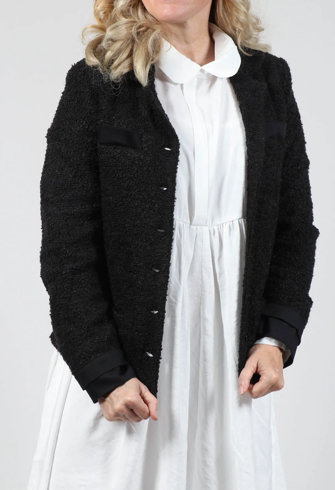 Teddy Blazer in Black