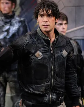 The 100 S07 Bob Morley Jacket | Bellamy Blake Black Jacket