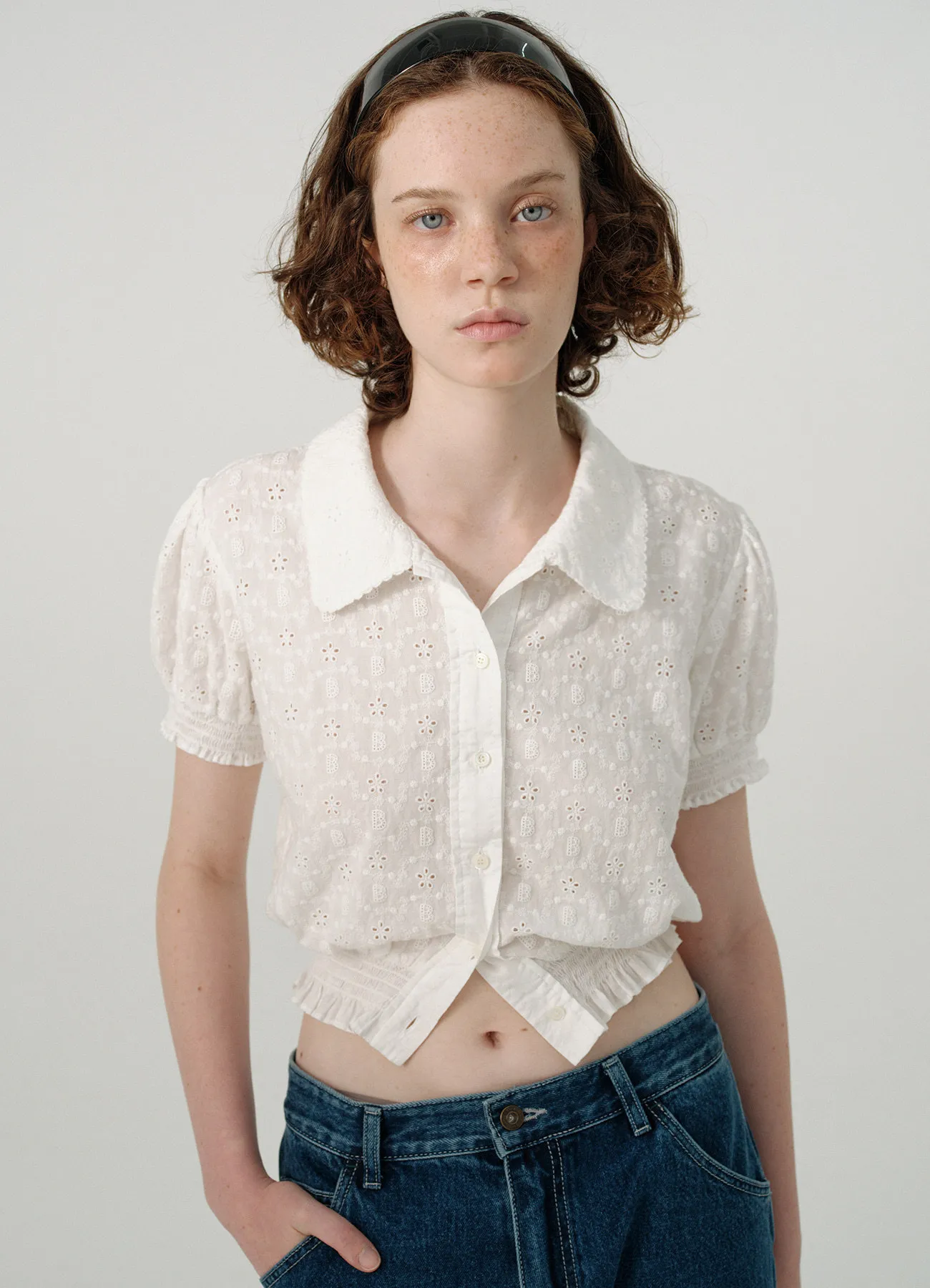 The Barnnet  |Flower Patterns Casual Style Cotton Short Sleeves