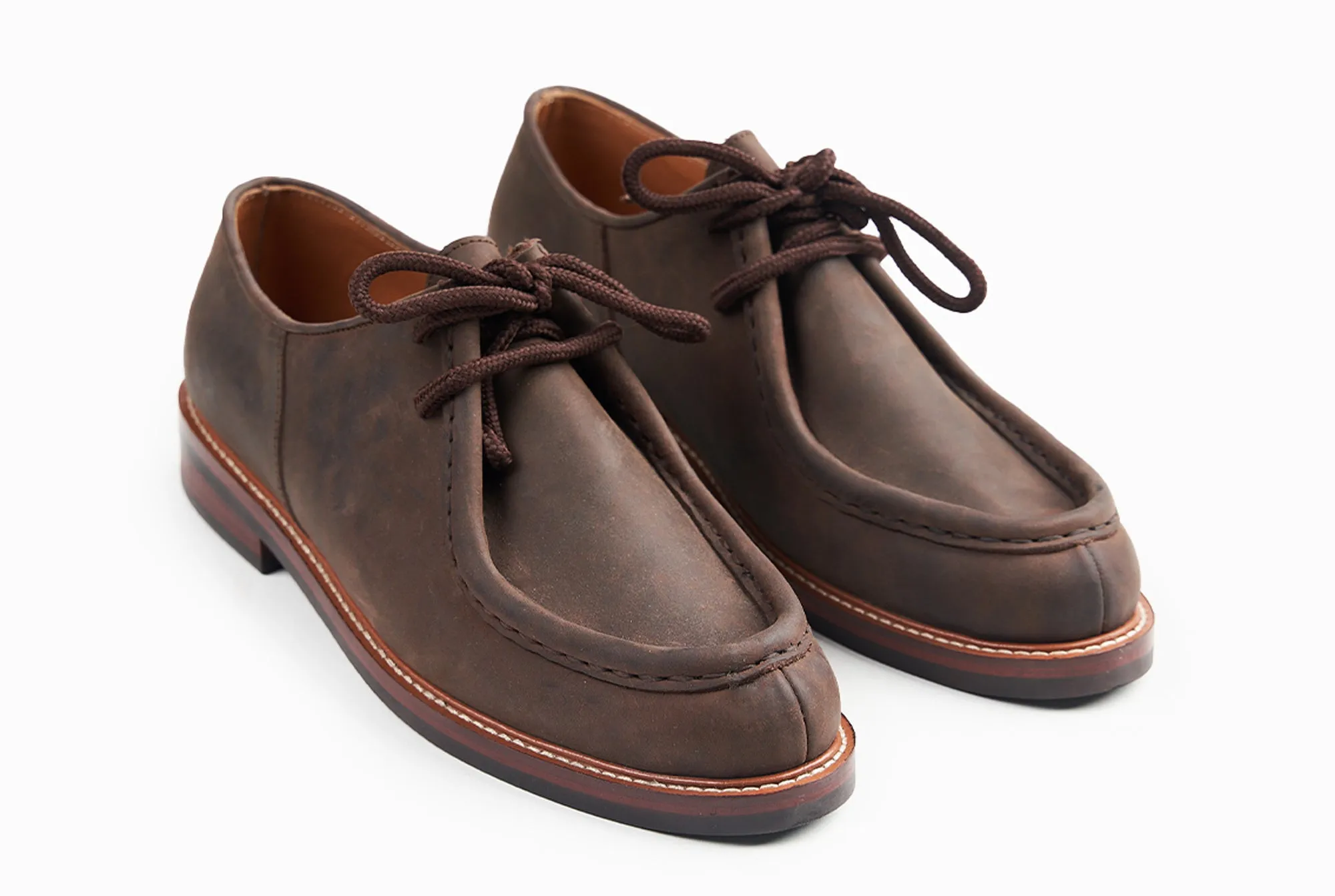 The Grand Alpine Derby - Nubuck Brown