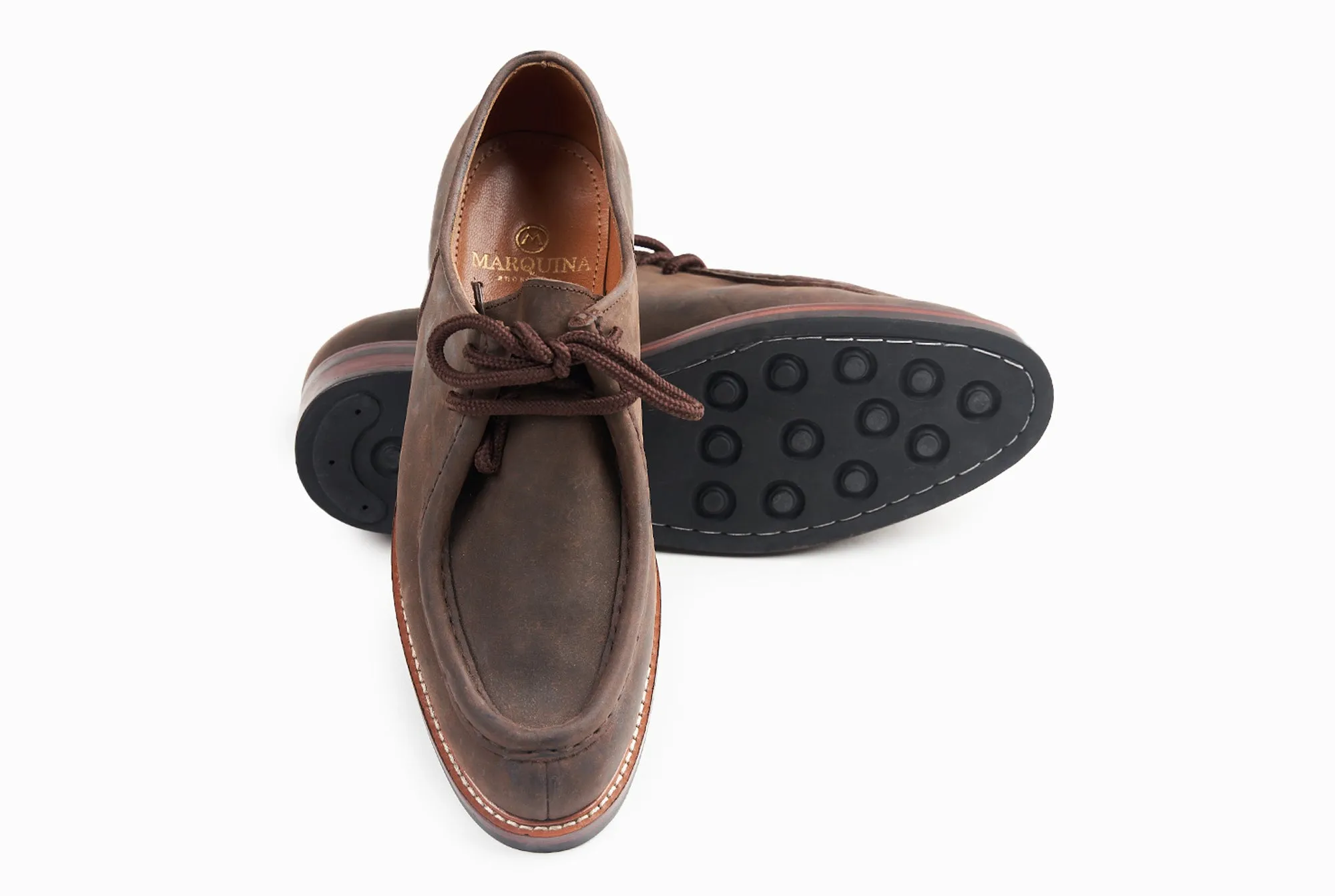 The Grand Alpine Derby - Nubuck Brown