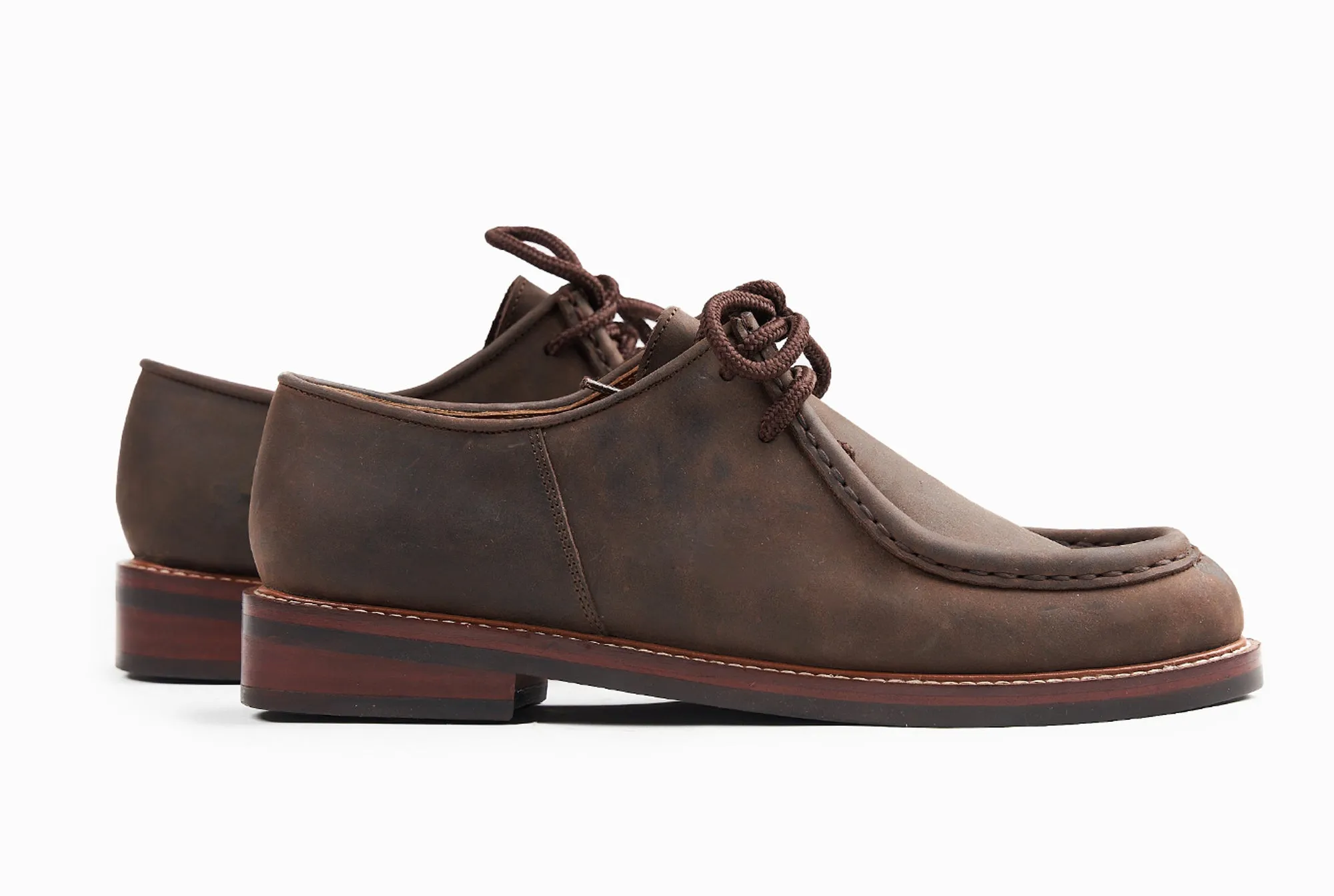 The Grand Alpine Derby - Nubuck Brown