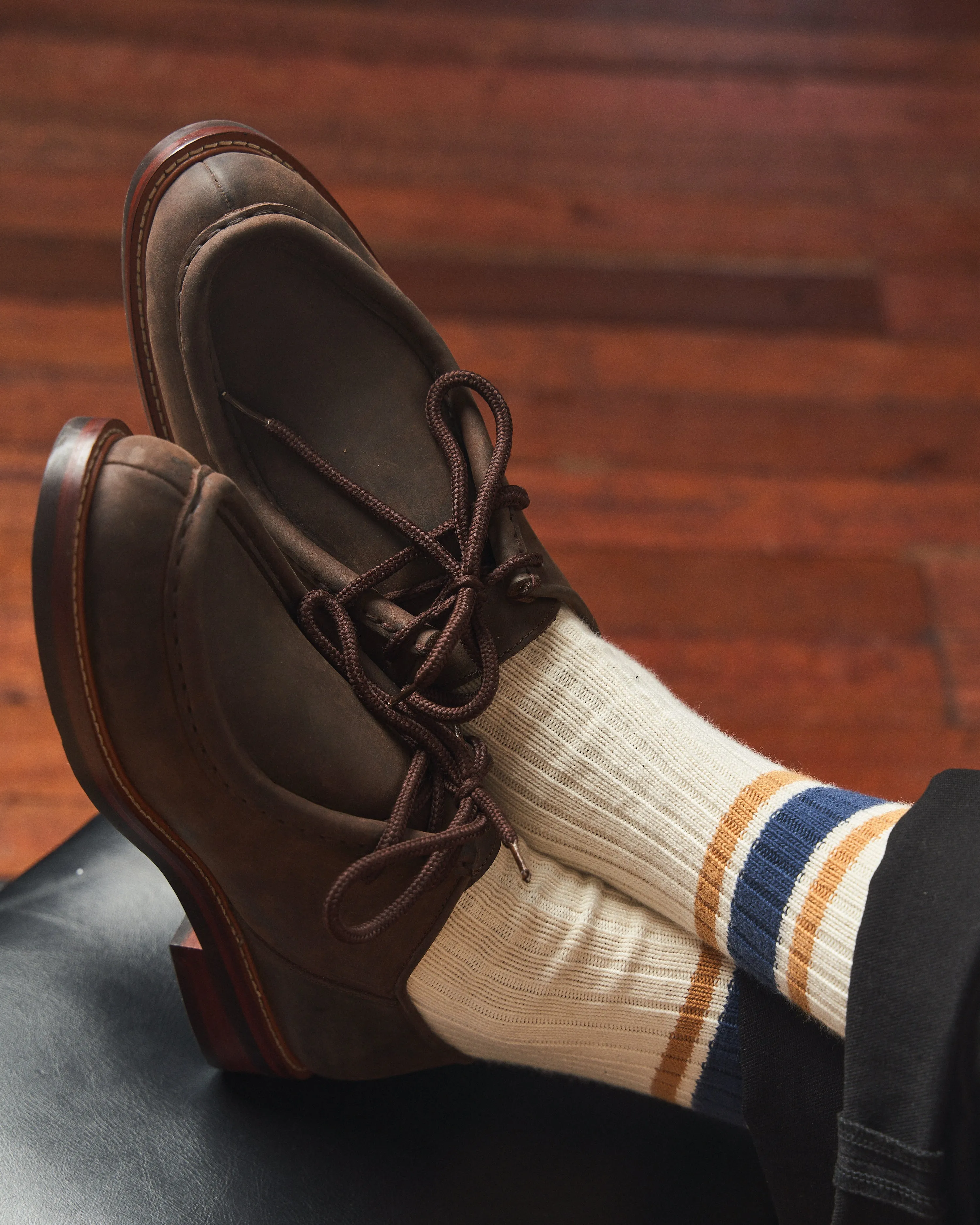 The Grand Alpine Derby - Nubuck Brown