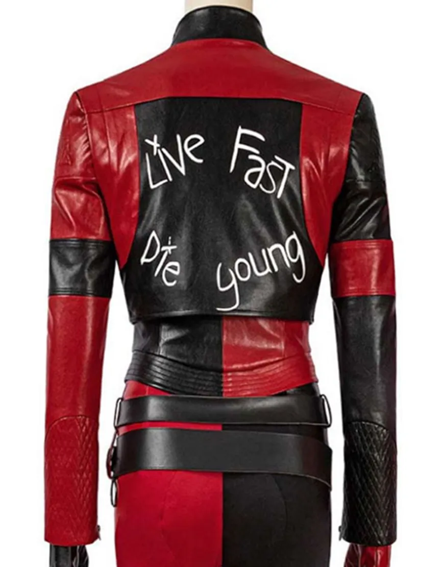 The Suicide Squad 2021 Harley Quinn Cropped Jacket | Ujackets.com