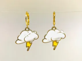 Thunder and Cloud Earrings