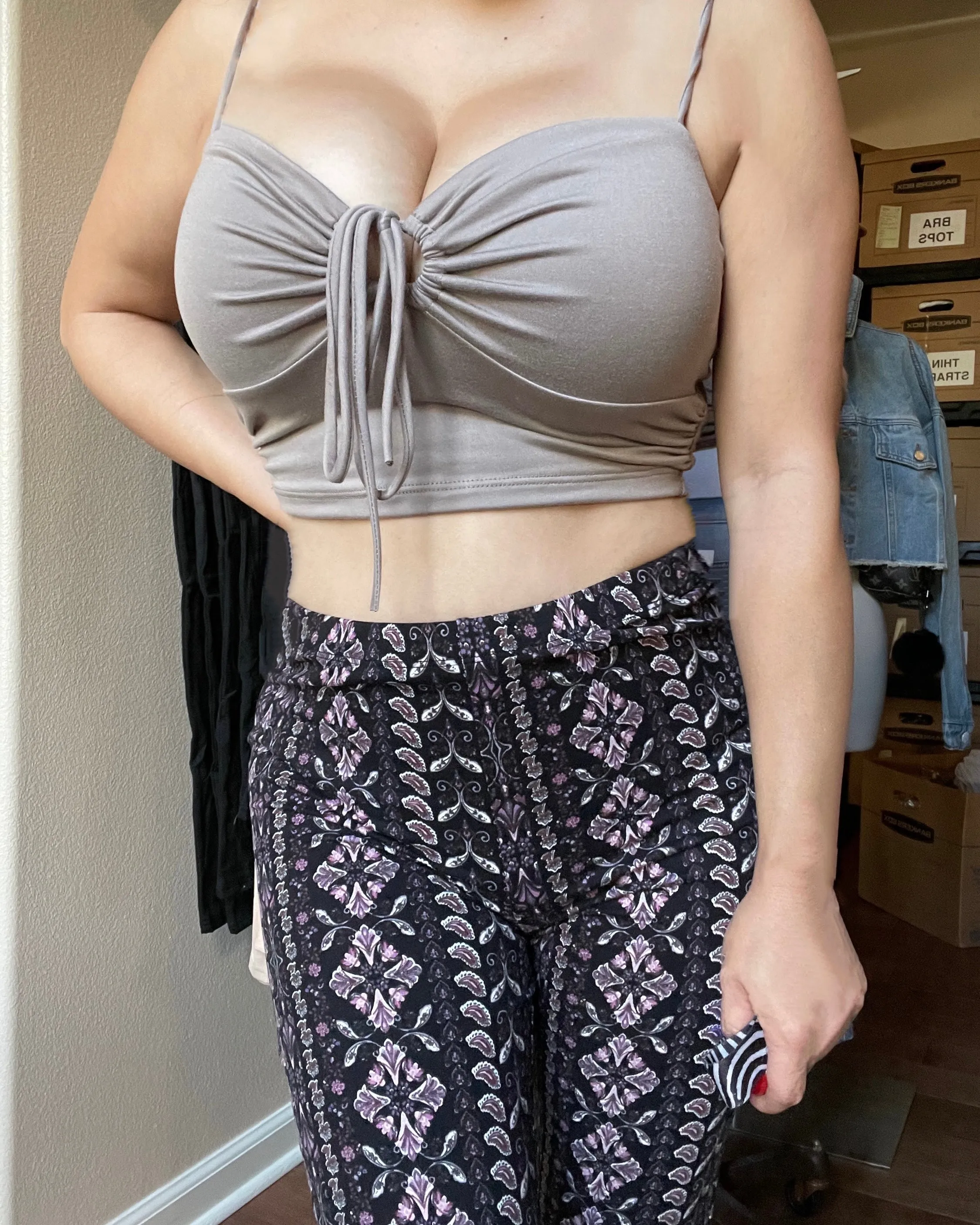 Tiare Keyhole Crop Top