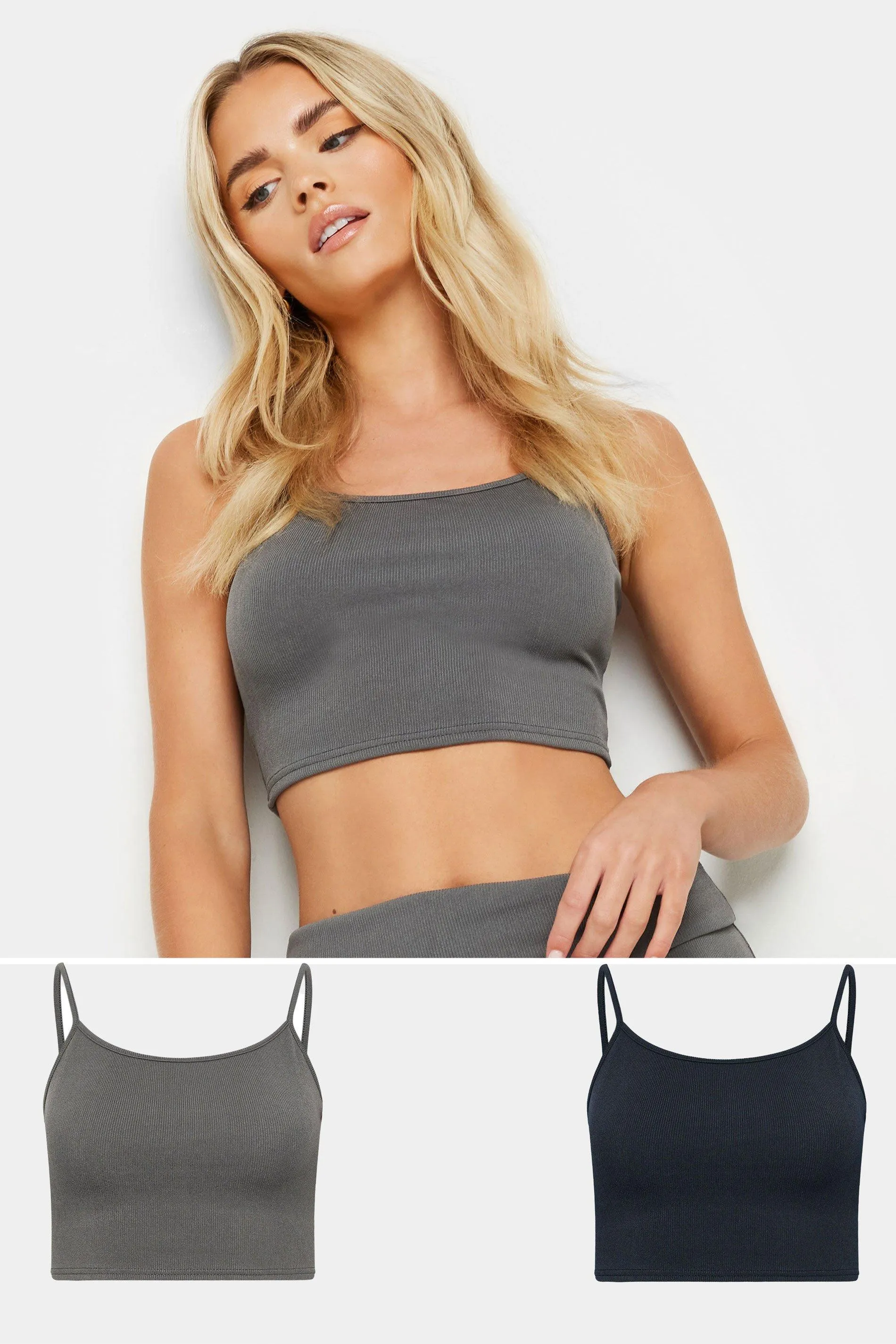 Tops | Petite 2 Pack Bralette Tops | PixieGirl