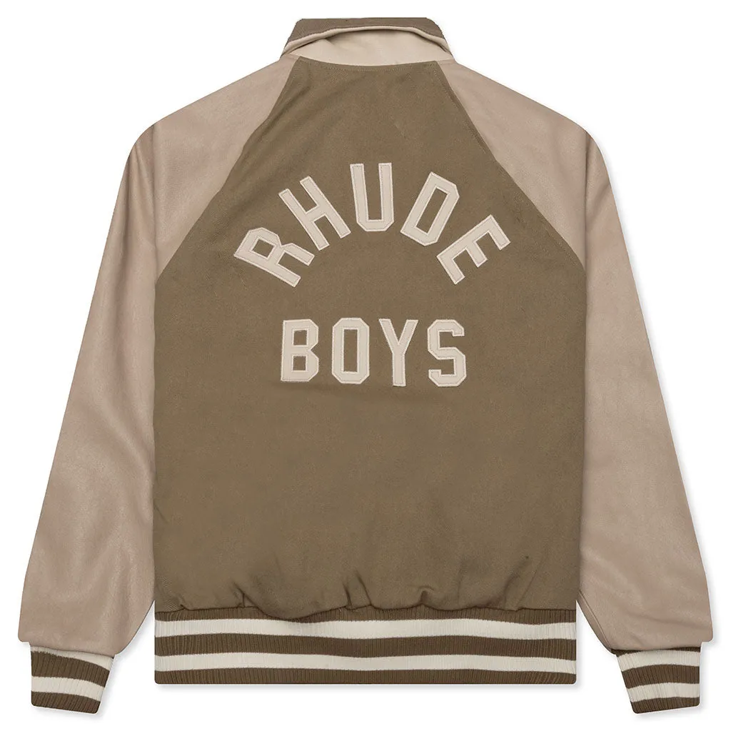 Twill Boys Bomber - Beige