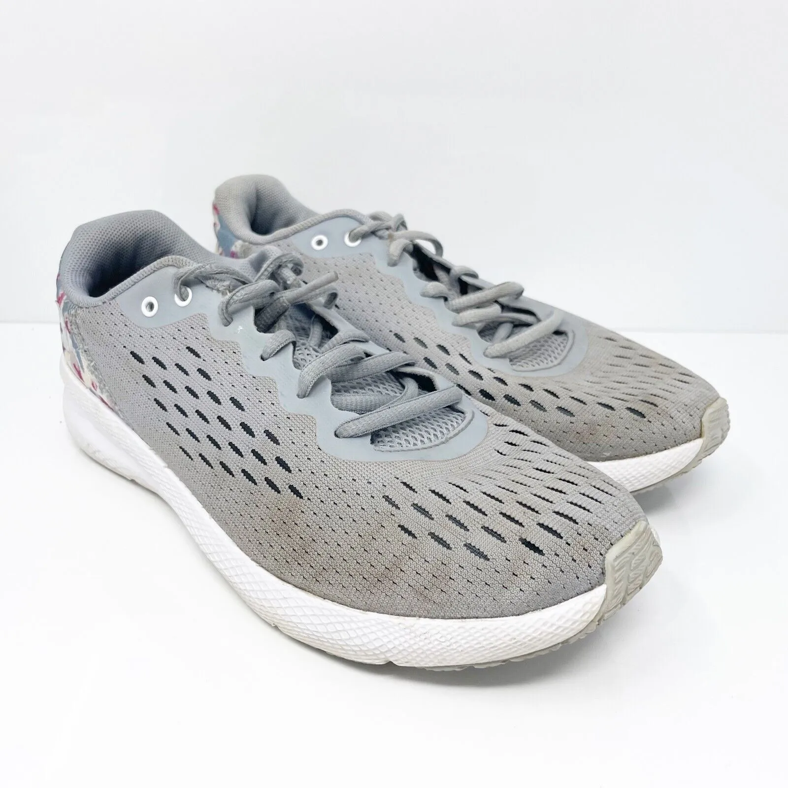 Under Armour Womens Charged Pursuit 2 SE HS 3024443 Gray Running Shoes Sneaker 8