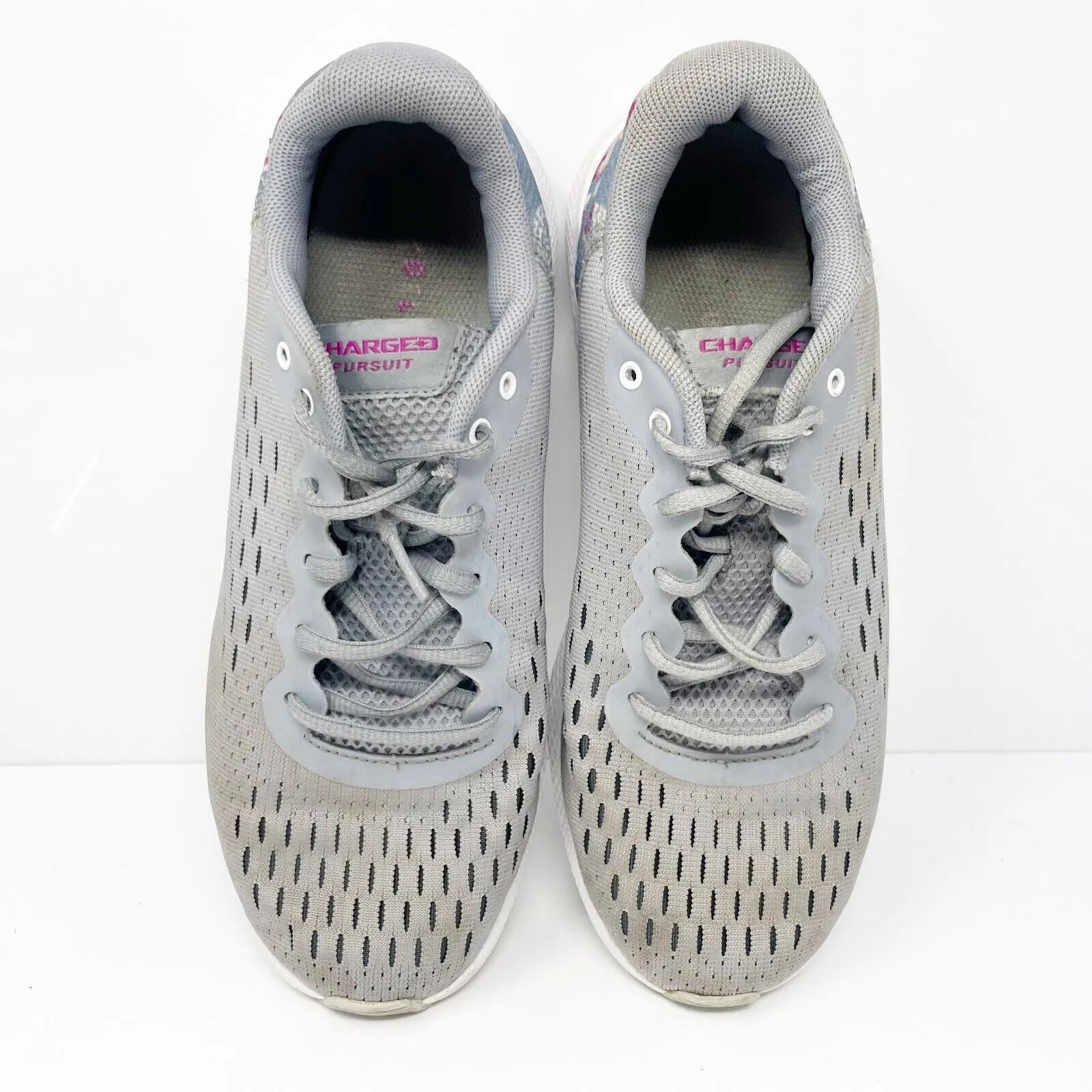 Under Armour Womens Charged Pursuit 2 SE HS 3024443 Gray Running Shoes Sneaker 8