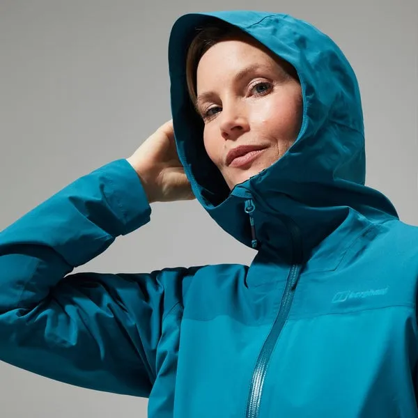 Women's Arnaby Hooded Waterproof Jacket  Turquoise