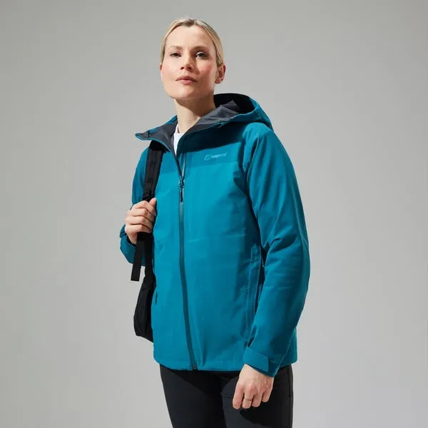 Women's Arnaby Hooded Waterproof Jacket  Turquoise