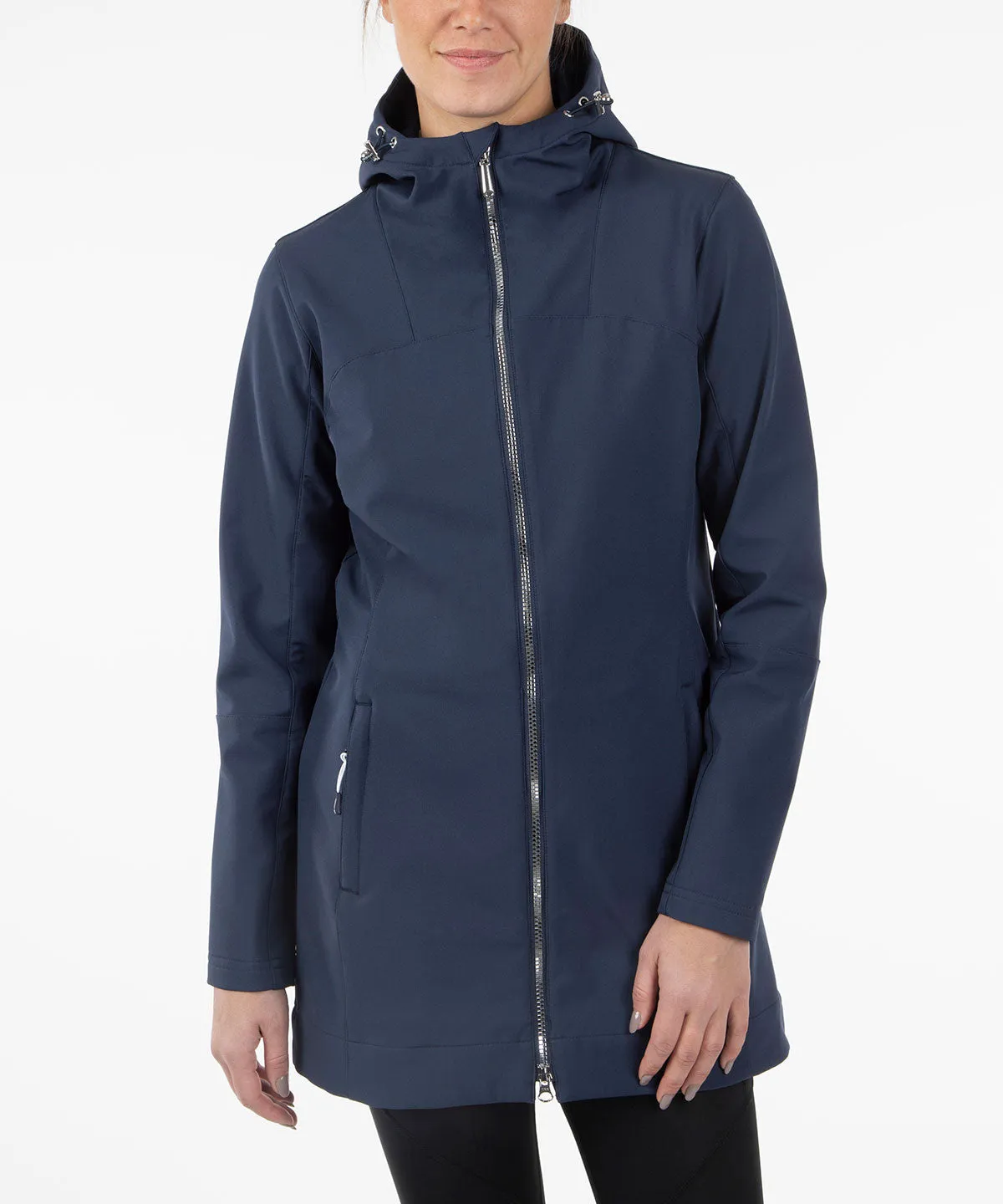 Women's Brooklyn Softshell Car Coat with Hood