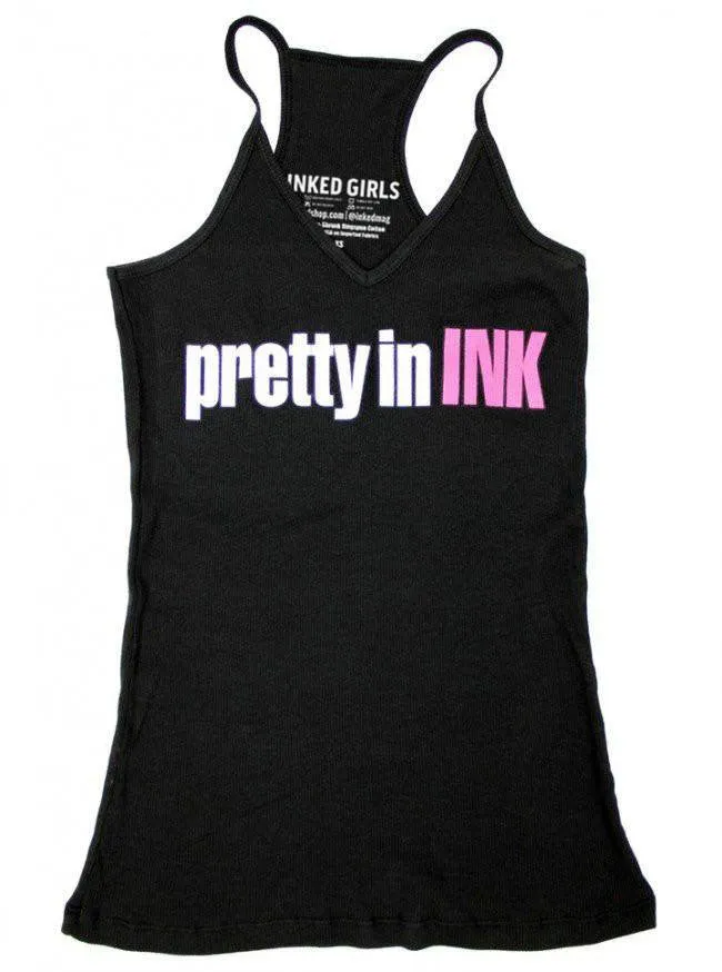 Women's Pretty In Ink Racerback Tank