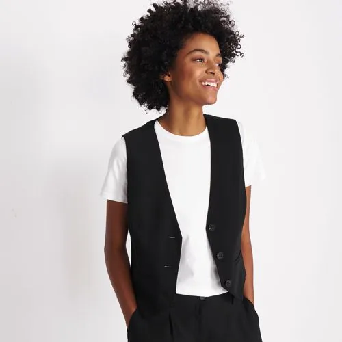 Women's Woven Waistcoat