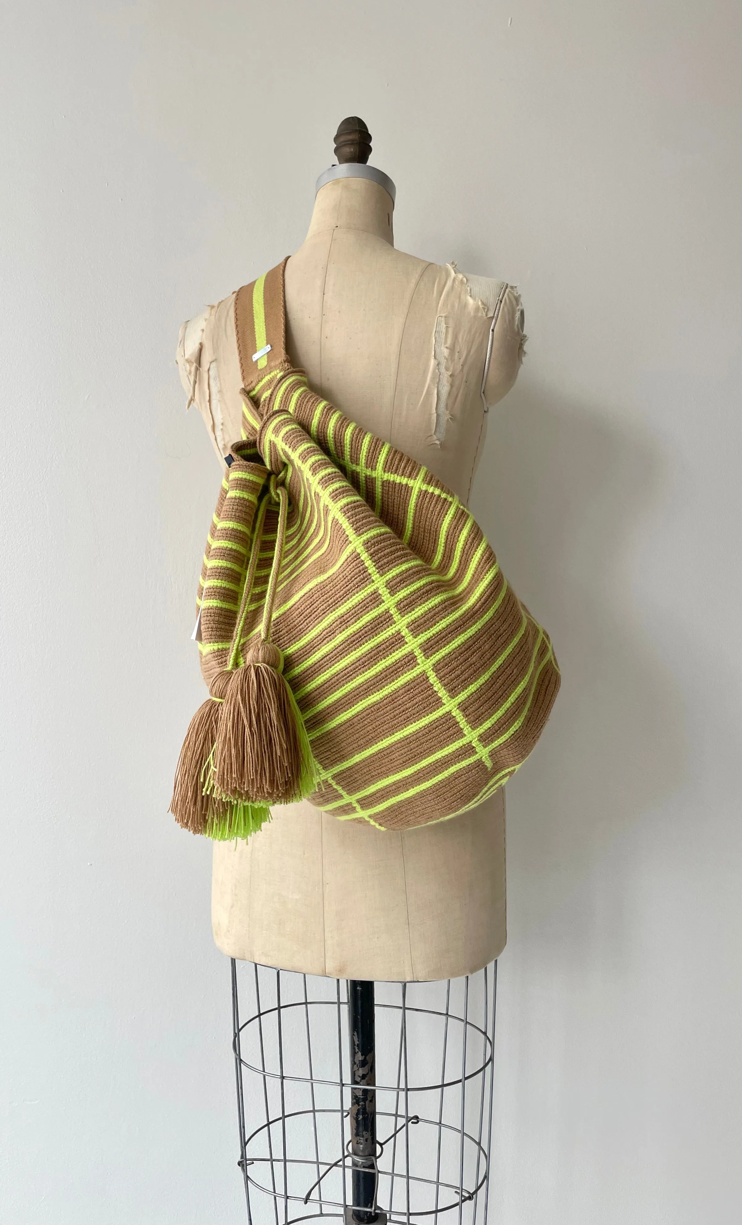 Woven Grid Backpack | Wayuu Artisans