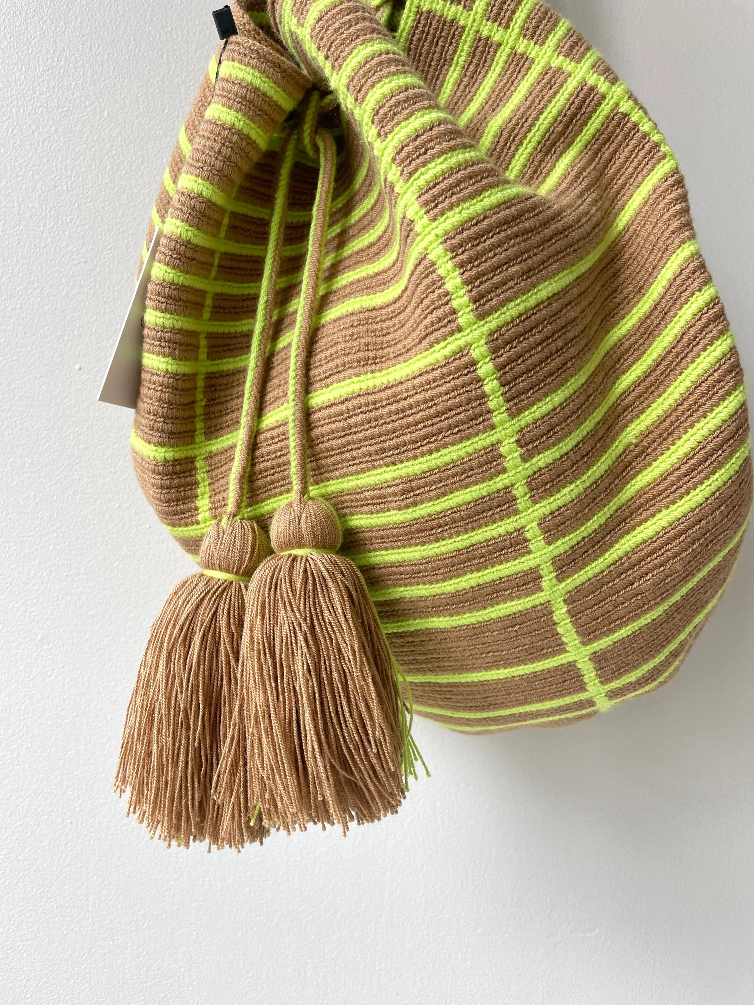 Woven Grid Backpack | Wayuu Artisans