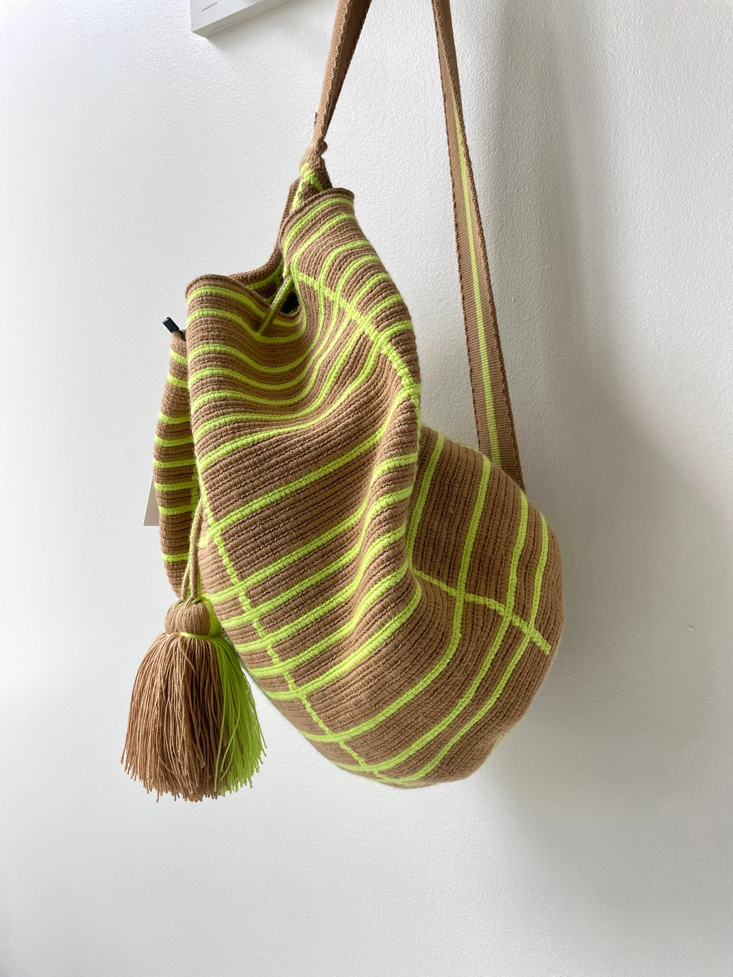 Woven Grid Backpack | Wayuu Artisans