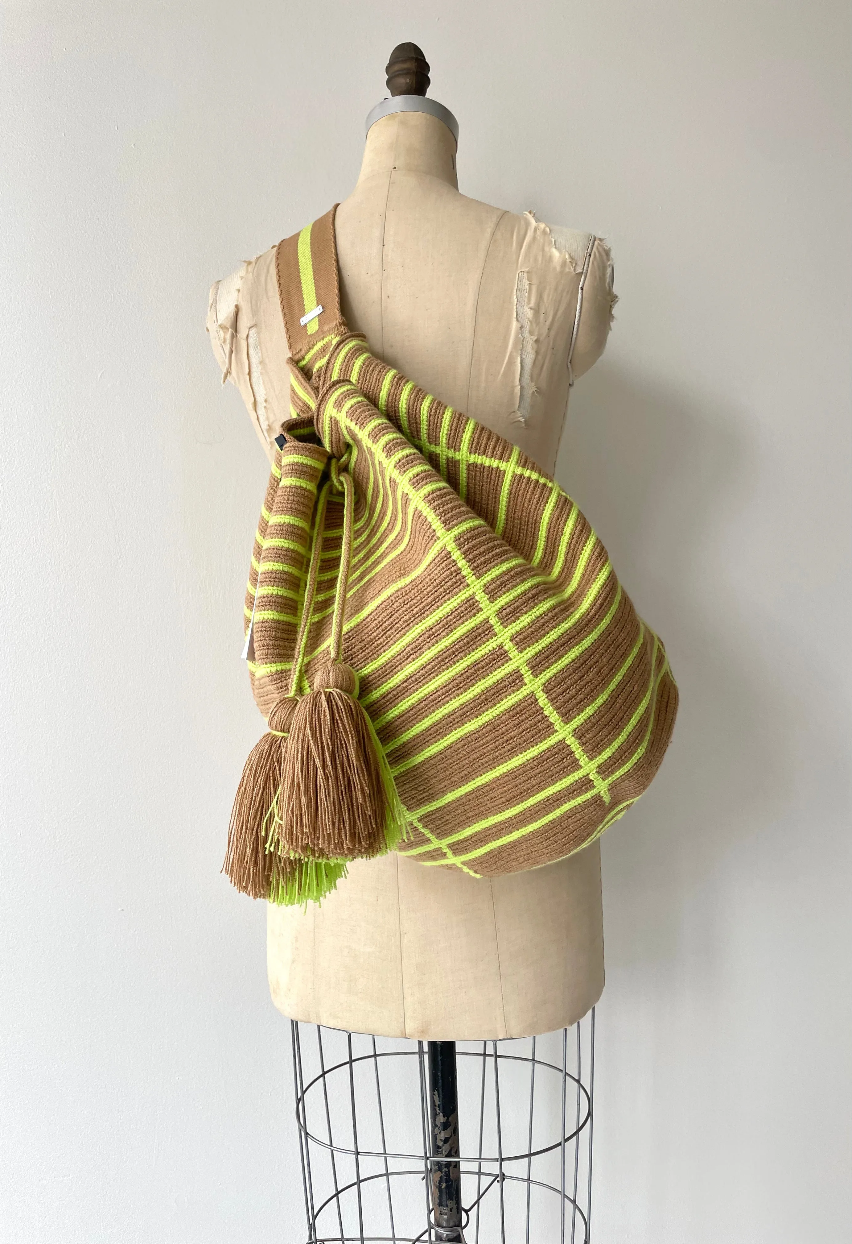 Woven Grid Backpack | Wayuu Artisans