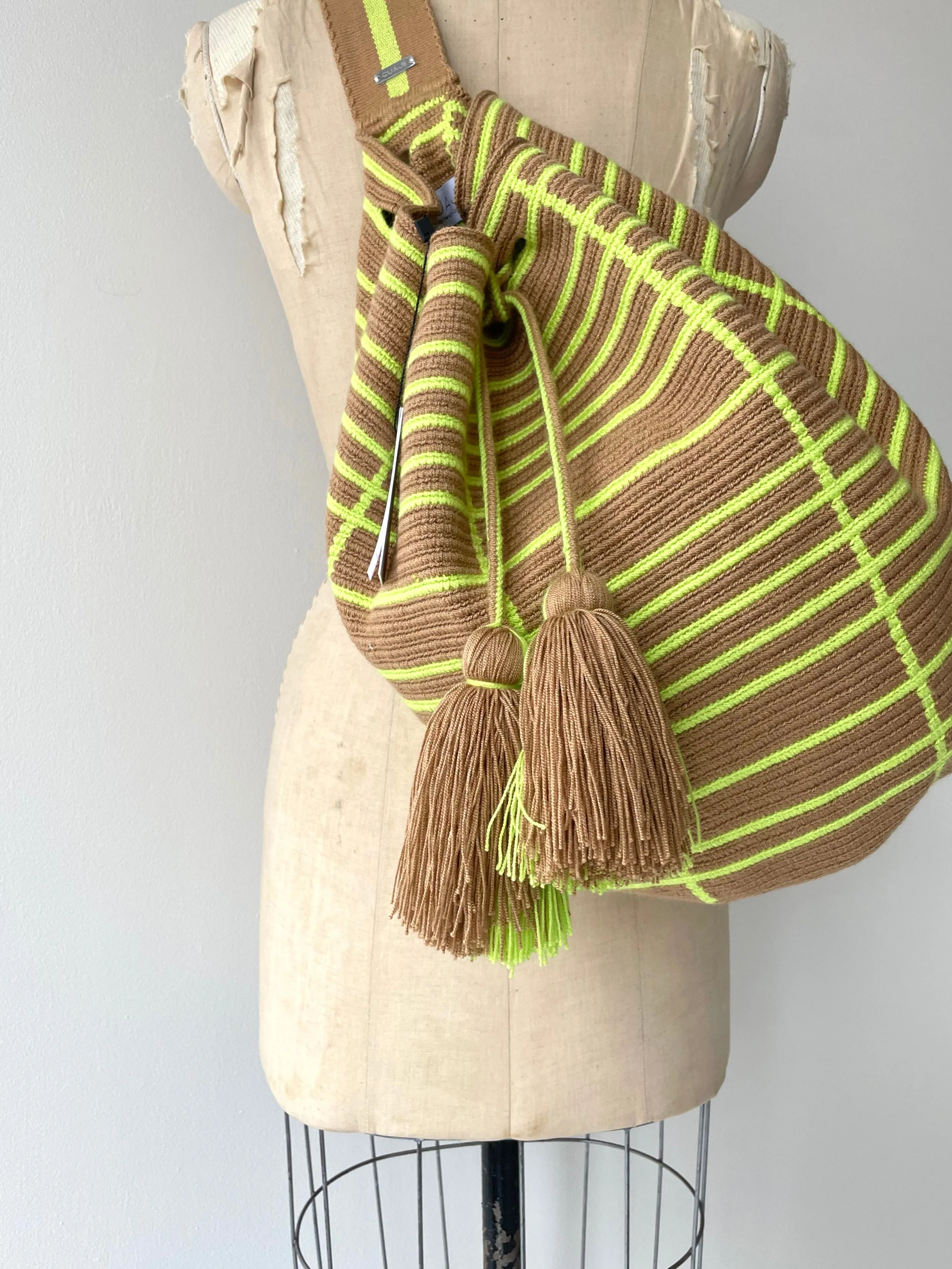 Woven Grid Backpack | Wayuu Artisans