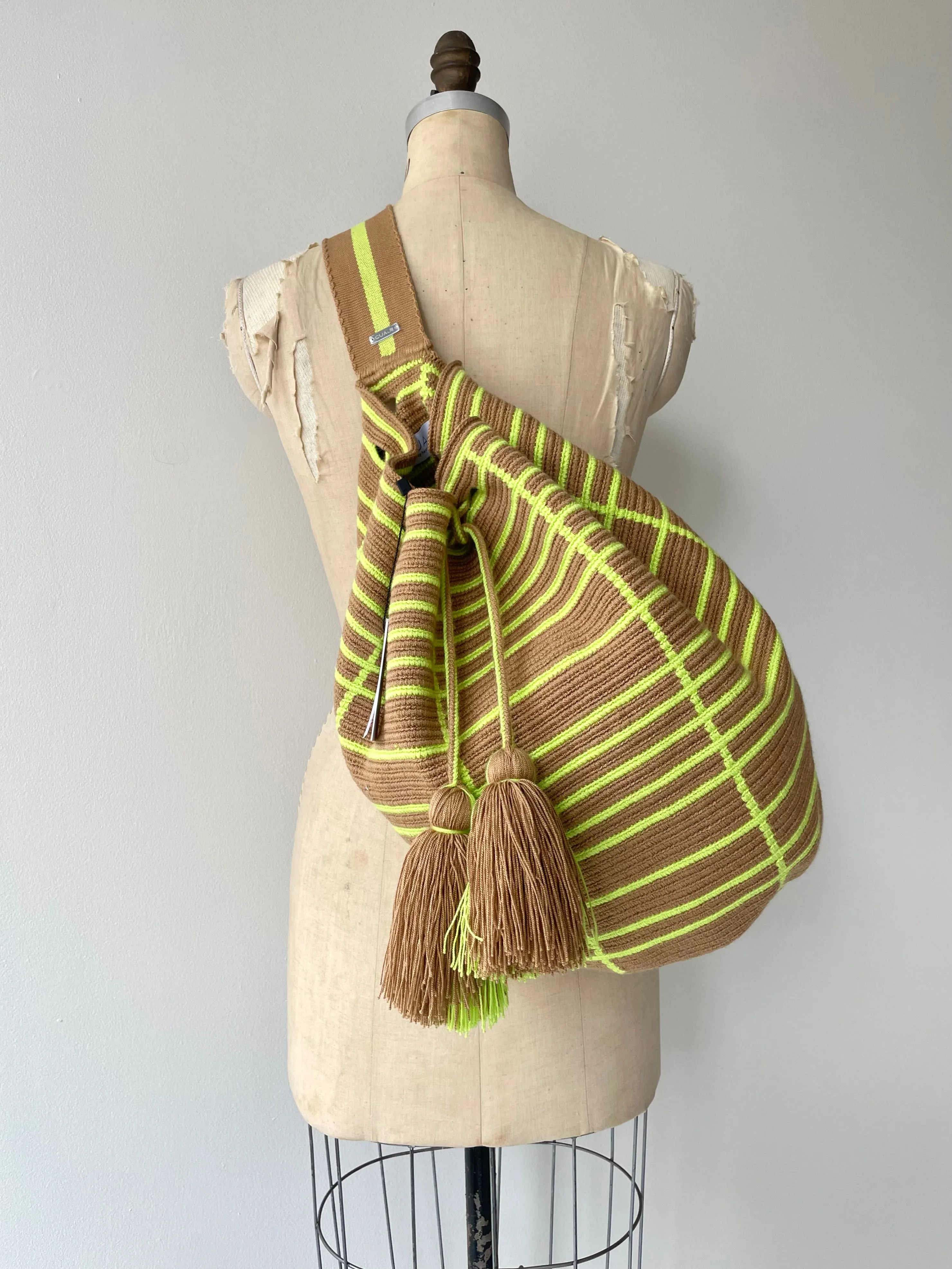 Woven Grid Backpack | Wayuu Artisans