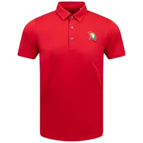 x AP Pure Solid Polo Red - SS24