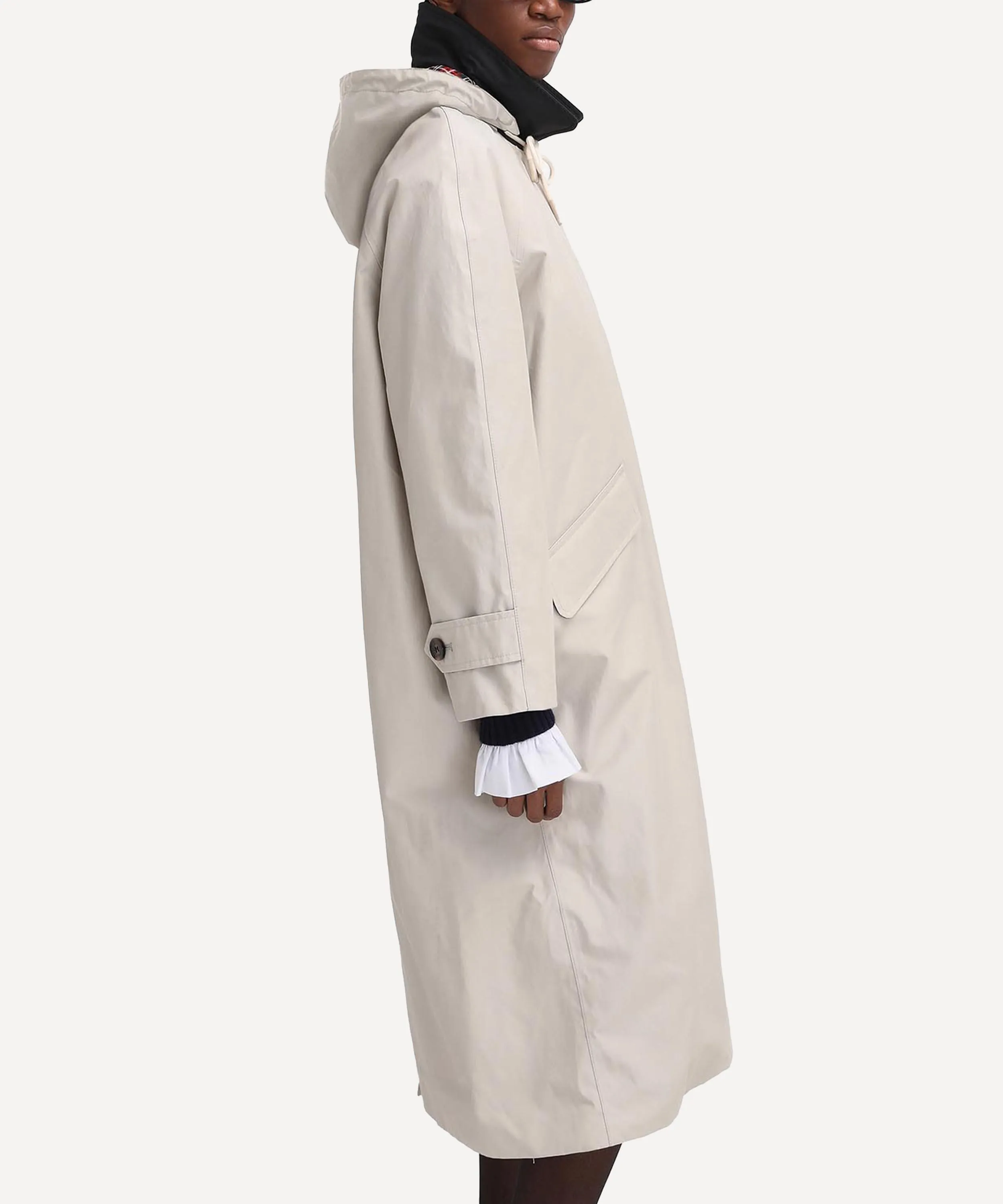 x The Edit by Alexa Chung Natalie Waterproof Trench Coat