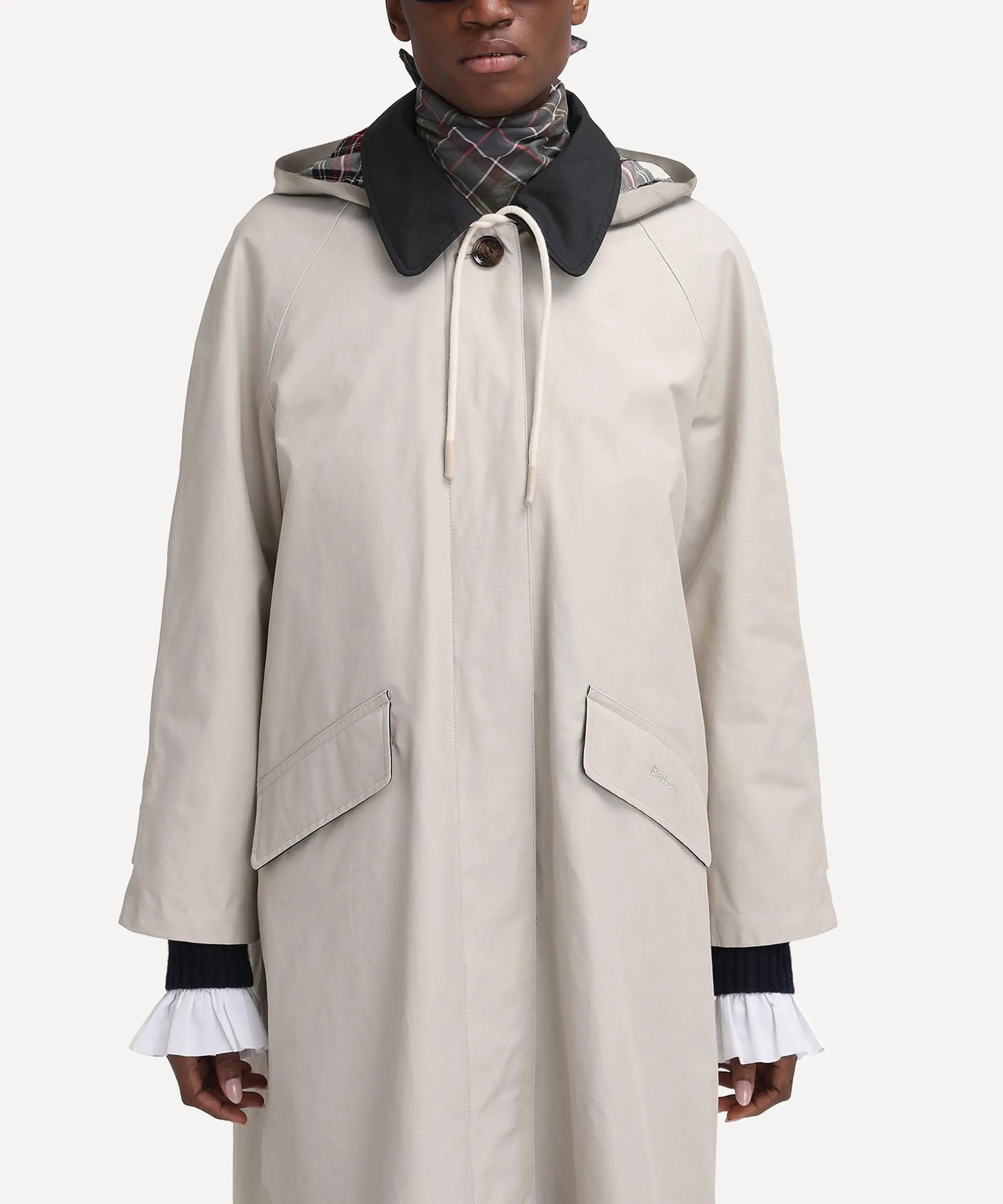 x The Edit by Alexa Chung Natalie Waterproof Trench Coat