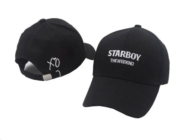 XO The Weeknd Starboy Hats and Stargirl