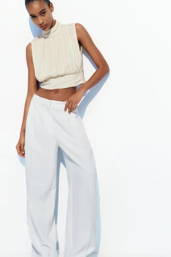 ZARA  |Casual Style Sleeveless Party Style Elegant Style