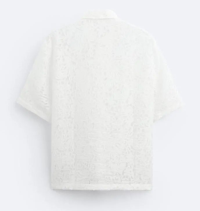 ZARA  |Short Sleeves Shirts